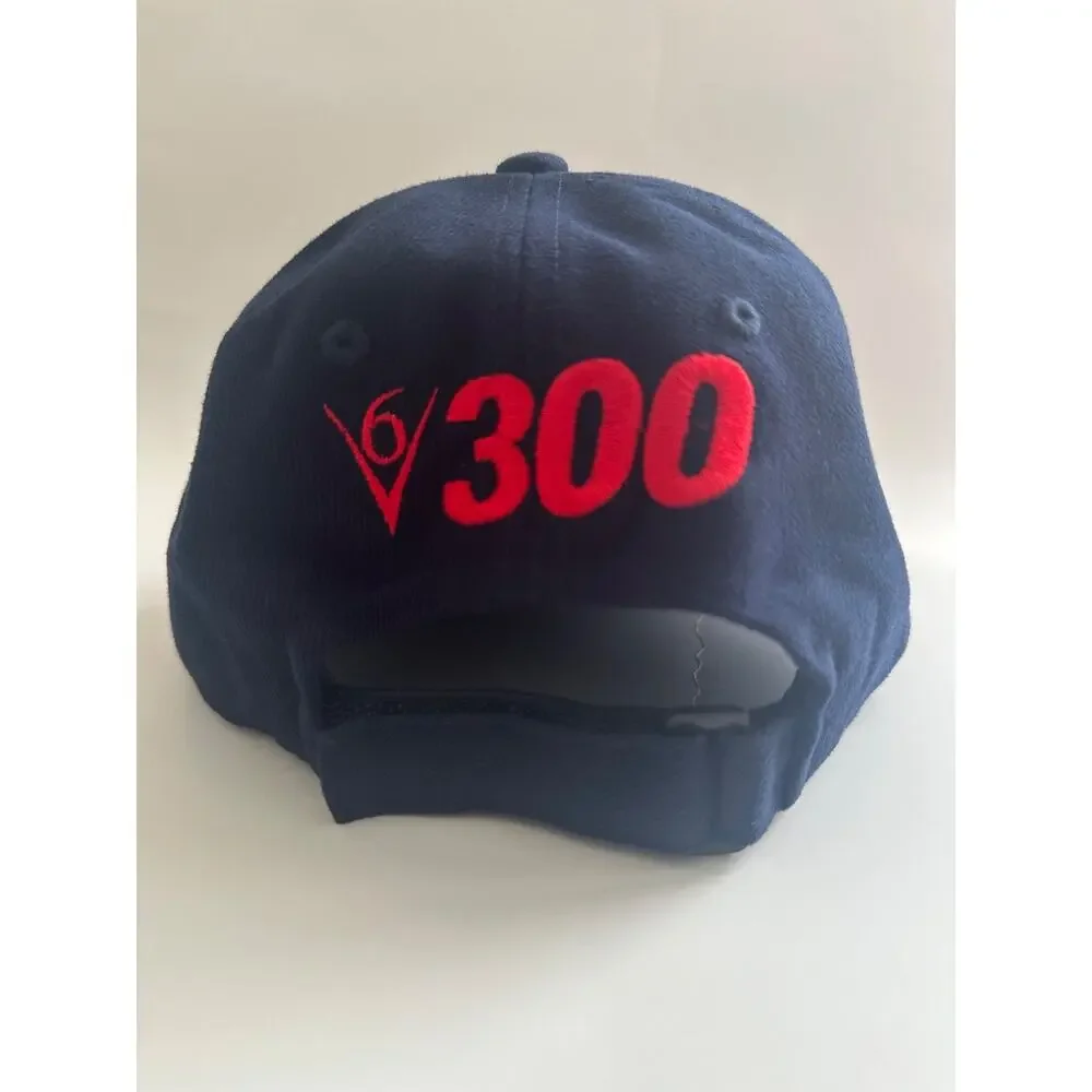 Suzuki Marine V6 300 Navy Blue Baseball Cap Hat - Embroidered Logo OSFA